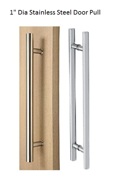 046-Mid Series- Stainless Steel Cabinet Door Pull